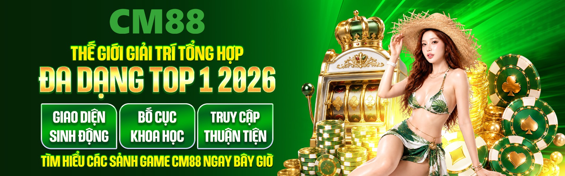 cm88 có thế giới giải trí tổng hợp đa rạng 2026